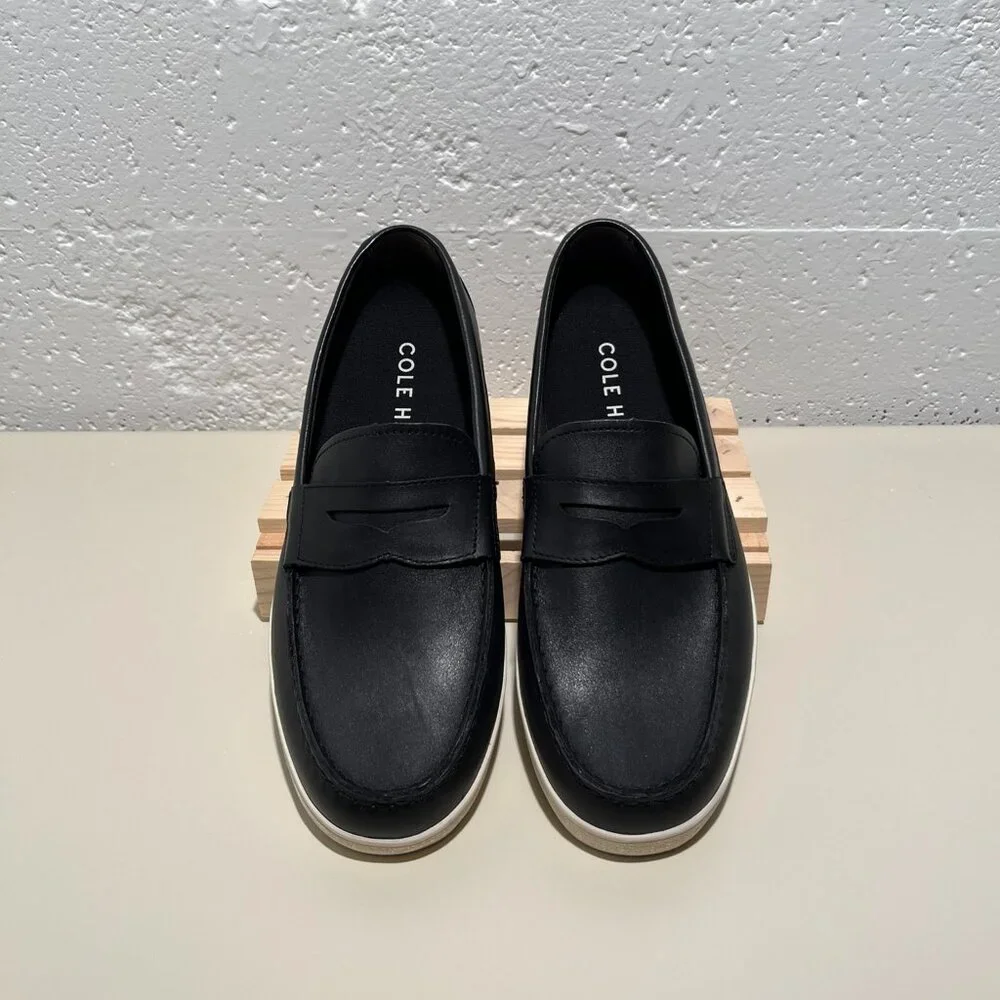 Cole Haan Men's Pinch Weekender Leather Penny Loafers - NWOB - Picture 10 of 14
